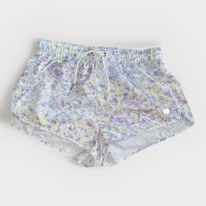 Forever 21 Athletic Running Shorts Medium‎  Lavender Blue Yellow White
